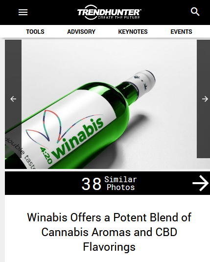 Winabis vino cannabico en los medios