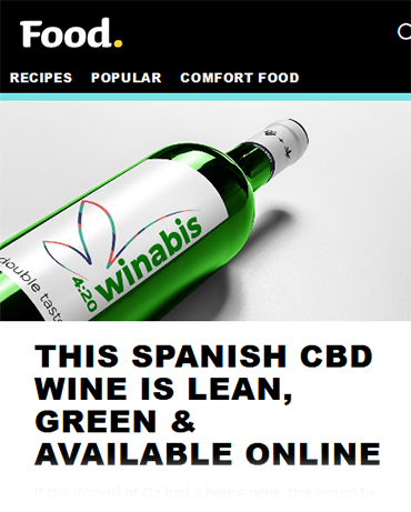 Winabis, vino cannábico ad Food.com